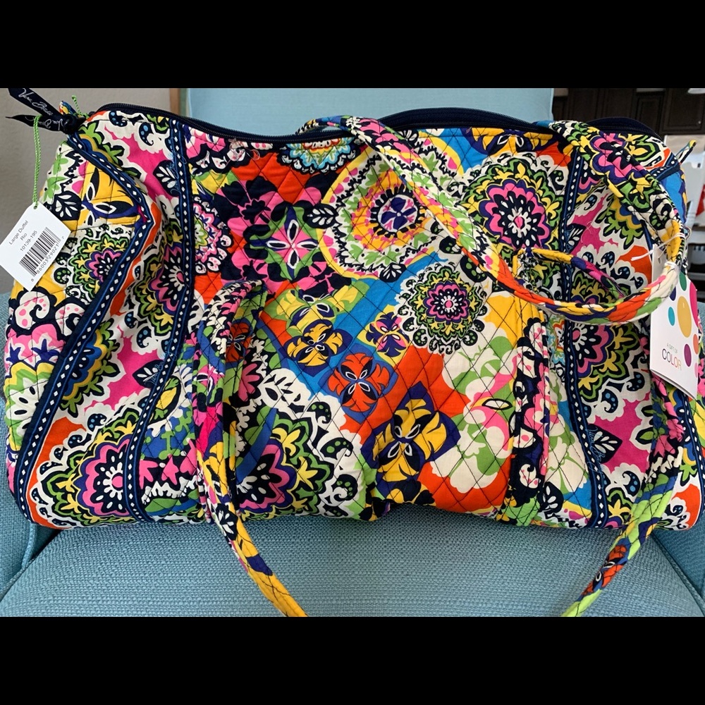 BNWT Vera Bradley Rio Large Duffle